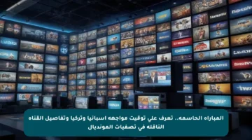 المباراة الحاسمة.. تعرف على توقيت مواجهة إسبانيا وتركيا وتفاصيل القناة الناقلة في تصفيات المونديال